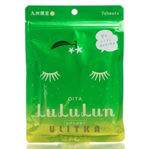 Тканевая маска для сужения пор LULULUN Premium Face Mask Kabosu (7 шт) – Купити в Україні Ulitka Beauty