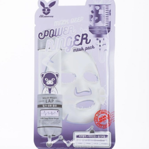 Тканевая маска с молочно-цветочным экстрактом Elizavecca Milk Deep Power Ringer Mask (23 мл) – Купити в Україні Ulitka Beauty