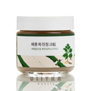 Успокаивающий крем с морской полынью  Round Lab Mugwort Calming Cream (80 мл) – Купити в Україні Ulitka Beauty