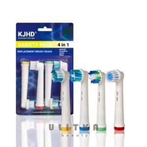 Сменные насадки для зубных щеток Oral-B KJHD (1 уп - 4 шт) – Купити в Україні Ulitka Beauty