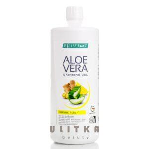 Питьевой Гель Алоэ Вера Имбирь для иммунитета LR Aloe Vera Immune Plus (1000 мл) – Купити в Україні Ulitka Beauty