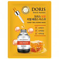 Маска тканевая с экстрактом меда Doris Honey Real Essence Mask (25 мл) – Купити в Україні Ulitka Beauty
