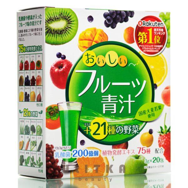 YUWA Aojiru Fruits (20 шт)