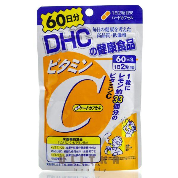 1000 мг  DHC Vitamin C (120 шт - 60 дн)