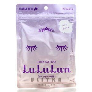 Увлажняющие тканевые маски Лаванда LULULUN Face Mask Lavender (7 шт) – Купити в Україні Ulitka Beauty