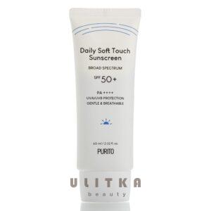 Солнцезащитный крем с церамидами  Purito  Daily Soft Touch Sunscreen SPF50+/PA++++ (60 мл) – Купити в Україні Ulitka Beauty