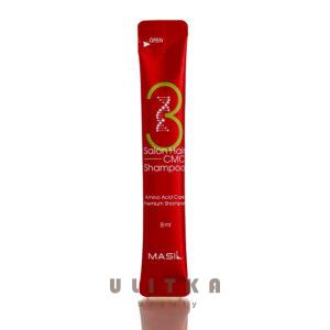 Шампунь с аминокислотами Masil 3 Salon Hair CMC Shampoo stick (8 мл) – Купити в Україні Ulitka Beauty