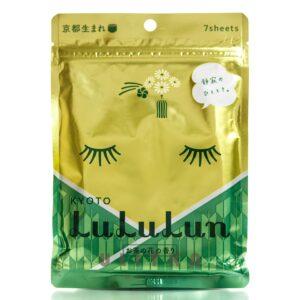 Тканевая маска "Цветы Чая из Киото" LuLuLun Premium Kyoto (7 шт) – Купити в Україні Ulitka Beauty