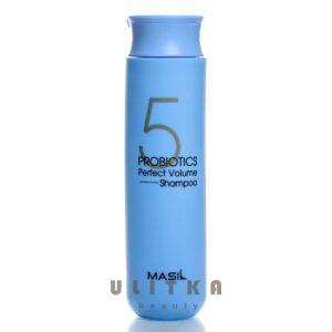 Шампунь для объема волос с пробиотиками Masil 5 Probiotics Perfect Volume Shampoo (300 мл) – Купити в Україні Ulitka Beauty