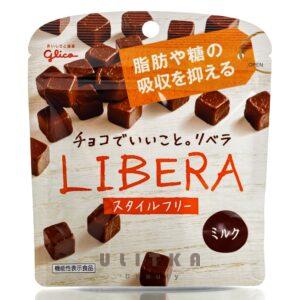 Полезный японский шоколад (кубики) Glico Libera (50 гр) – Купити в Україні Ulitka Beauty