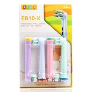 Сменные насадки для детской электрической щетки Oral-B KJHD (1 уп - 4 шт) – Купити в Україні Ulitka Beauty