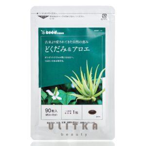 Комплекс для детоксикации организма SEEDCOMS Dokudami & Aloe (90 шт - 90 дн) – Купити в Україні Ulitka Beauty