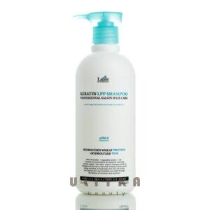 Кератиновый безсульфатный шампунь Lador Keratin LPP Shampoo (530 мл) – Купити в Україні Ulitka Beauty