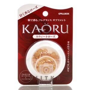 Съедобные духи "роза ваниль" Kaoru Pillbox Japan Passion Rose (20 шт) – Купити в Україні Ulitka Beauty
