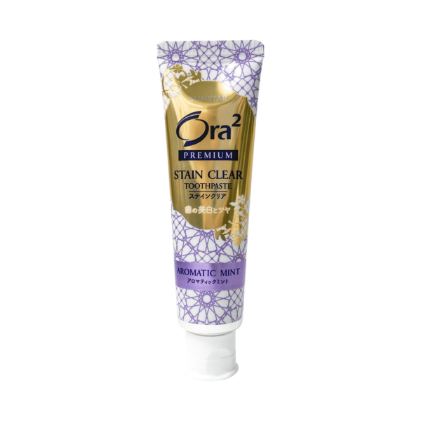 Sunstar Ora2 Premium Stain Clear Toothpaste Aromatic Mint (100 мл) - 1 фото галереи