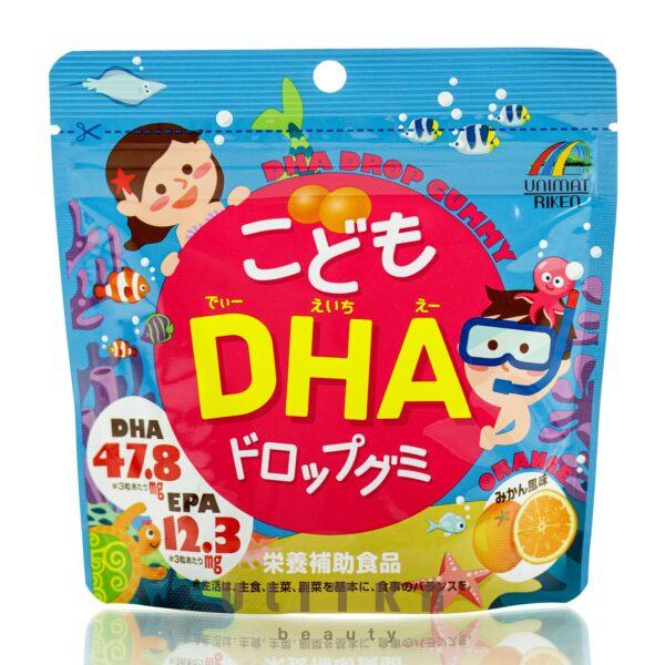 3 для детей со вкусом мандарина UNIMAT RIKEN DHA EPA (90 шт)