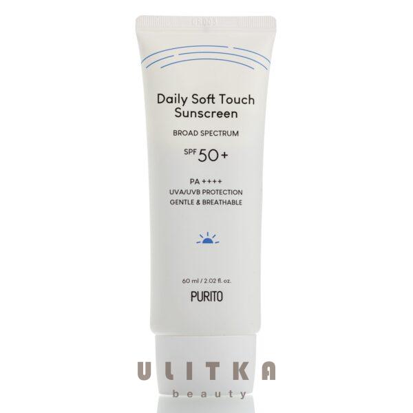 Солнцезащитный крем с церамидами  Purito  Daily Soft Touch Sunscreen SPF50+/PA++++ (60 мл)