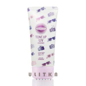 Солнцезащитная эссенция Kose Cosmeport SunCut Tone Up UV Essence Port SPF 50+/PA++++ (80 мл) – Купити в Україні Ulitka Beauty