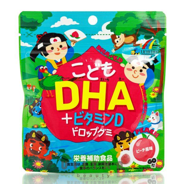 DHA и витамином Д   Unimat Riken Child DHA +Vitamin D (60 шт - 30 дн)