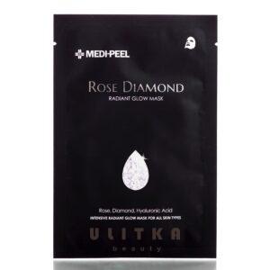 Увлажняющая маска для сияния кожи Medi Peel Rose Diamond Radiant Glow Mask (25 мл) – Купити в Україні Ulitka Beauty