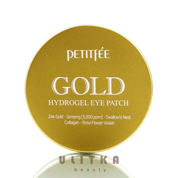 Petitfee +5 Gold Hydrogel Eye Patch (60 шт)