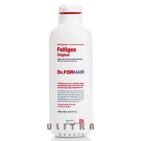 Укрепляющий шампунь против выпадения волос  Dr.FORHAIR Folligen Shampoo (500 мл)