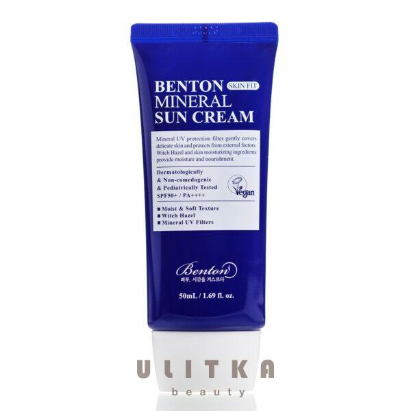 Benton Skin Fit Mineral Sun Cream SPF50/PA++++ (50 мл)