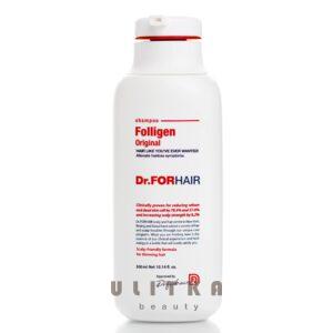 Укрепляющий шампунь против выпадения волос Dr.FORHAIR Folligen Shampoo  (300 мл) – Купити в Україні Ulitka Beauty
