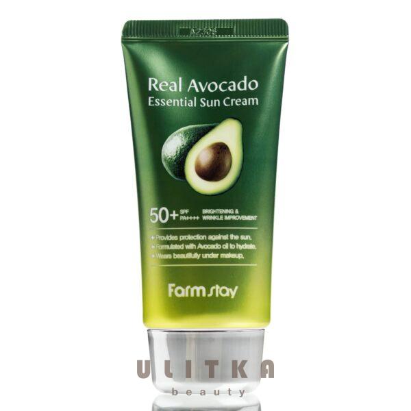 FarmStay Real Avocado Essential Sun Cream SPF 50+ PA++++ (70 мл)