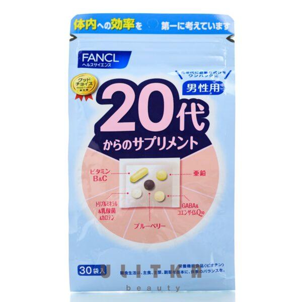 20 до 30 лет FANCL 20s Supplement for Men (30 шт - 30 дн)