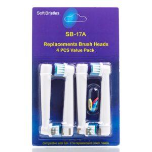 Сменные насадки для электрической зубной щетки Oral-B KJHD Soft Bristles (1 уп - 4 шт) – Купити в Україні Ulitka Beauty