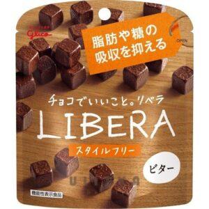 Полезный японский черный шоколад (кубики) Glico Libera (50 гр) – Купити в Україні Ulitka Beauty
