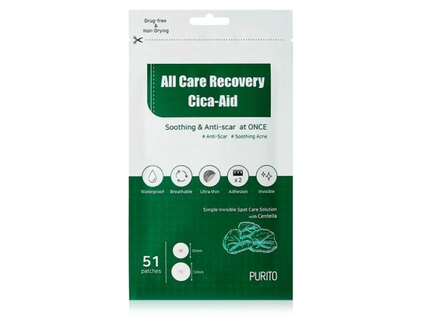 Purito All Care Recovery Cica-Aid (51 шт)