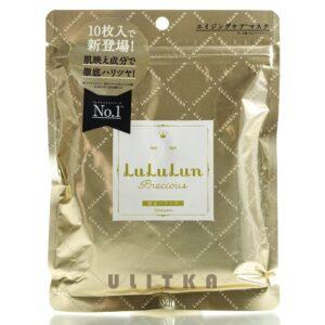Омолаживающая тканевая маска с осветляющим эффектом LULULUN Gold Presious White Mask (7 шт) – Купити в Україні Ulitka Beauty