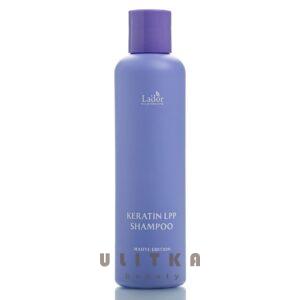 Протеиновый шампунь для волос с кератином  La'dor Keratin Lpp Shampoo Mauve Edition (200 мл) – Купити в Україні Ulitka Beauty