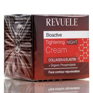 Ночной крем с коллагеном и эластином Revuele Bioactive Skin Care Collagen & Elastin Tightening Night Cream (50 мл) – Купити в Україні Ulitka Beauty