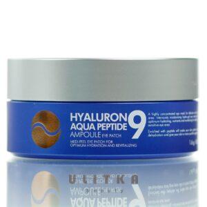 Гидрогелевые патчи с пептидным комплексом Medi Peel Hyaluron Aqua Peptide 9 Ampoule Eye Patch (60 шт) – Купити в Україні Ulitka Beauty