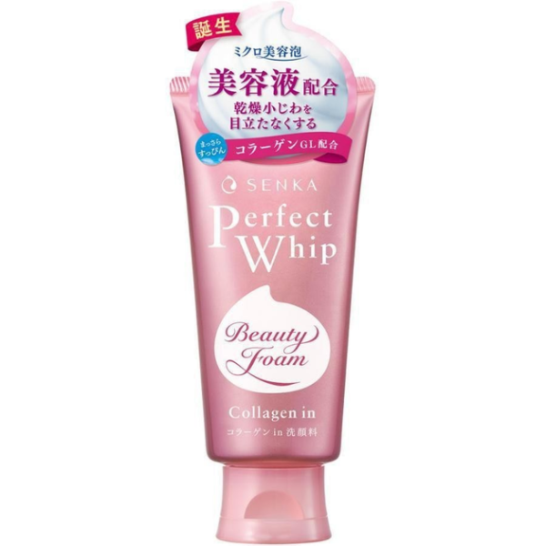 Shiseido Senka Perfect Whip Collagen  (120 мл)