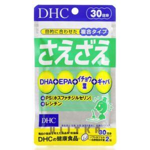 БАД для ясности ума и улучшения мозгового кровообращения DHC Saezae DHC (60 шт - 30 дн) – Купити в Україні Ulitka Beauty