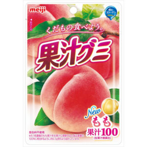 Коллагеновый мармелад со вкусом персика MEIJI Peach Marmalade juice (51 гр) – Купити в Україні Ulitka Beauty