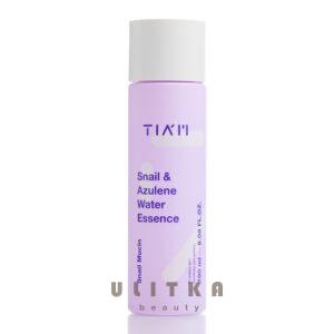 Тонер-эссенция с улиткой и азуленом Tiam Snail And Azulene Water Essence (180 мл) – Купити в Україні Ulitka Beauty