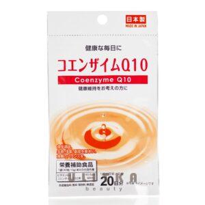 Коэнзим Q10  DAISO Coenzyme Q10 (40 шт - 20 дн) – Купити в Україні Ulitka Beauty