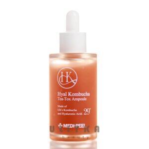 Сыворотка с комбучей для эластичности кожи MEDI-PEEL Hyal Kombucha Tea-Tox Ampoule (50 мл) – Купити в Україні Ulitka Beauty