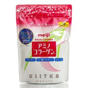 Марской амино коллаген Meiji Amino Collagen  (196 гр - 28 дн) – Купити в Україні Ulitka Beauty