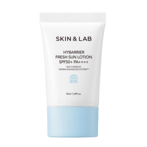 Увлажняющий солнцезащитный лосьон SKIN&LAB Hybarrier Fresh Sun Lotion (50 мл) – Купити в Україні Ulitka Beauty