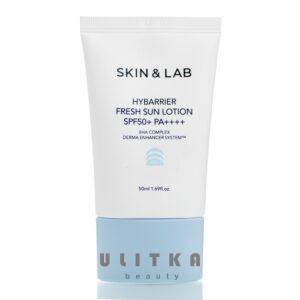 Увлажняющий солнцезащитный лосьон SKIN&LAB Hybarrier Fresh Sun Lotion (50 мл) – Купити в Україні Ulitka Beauty