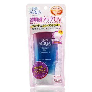 Солнцезащитный крем с тонирующим эффектом ROHTO Skin Aqua SPF50+ PA+++ (80 мл) – Купити в Україні Ulitka Beauty