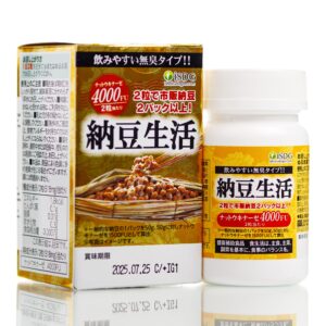 Наттокиназа 4000 FU для сердца и сосудов ISDG Natto Life Nutokinase (60 шт - 30 дн) – Купити в Україні Ulitka Beauty