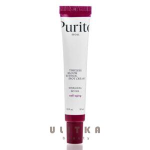 Крем против морщин с ретинолом 0.1% Purito Seoul Timeless Bloom Retinol Spot Cream (30 мл) – Купити в Україні Ulitka Beauty