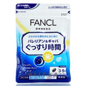 Валериана и габа Спокойный сон и легкое пробуждение FANCL Natural Sleep Supplement (150 шт - 50 дн) – Купити в Україні Ulitka Beauty